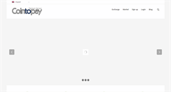 Desktop Screenshot of cointopay.com